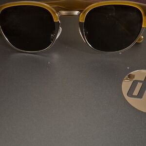 Stylish Black and Gold Sunglasses